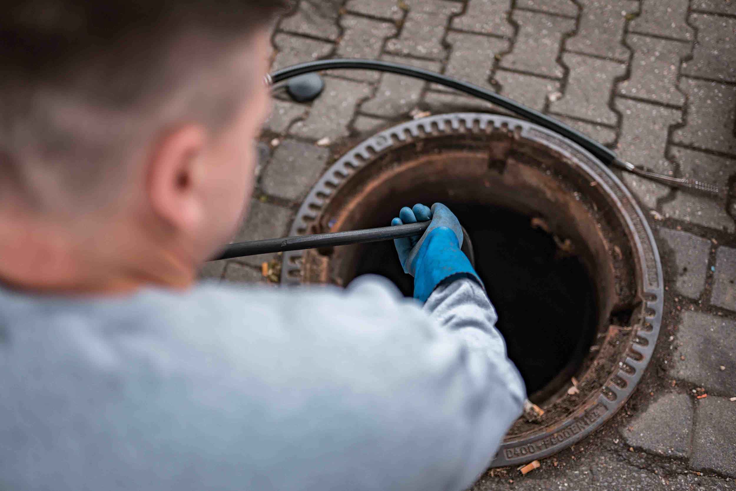 Einsatzfoto der Kanal- und Rohrreinigung Bieber GmbH